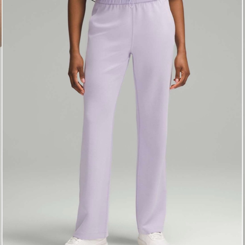 Lululemon Softstreme Pants - Lilac Ether - Size 4